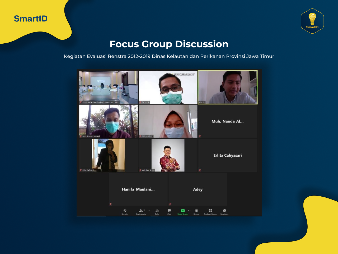 Focus Group Discussion Kegiatan Evaluasi Renstra 2014-2019 Dinas Kelautan dan Perikanan Provinsi Jawa Timur