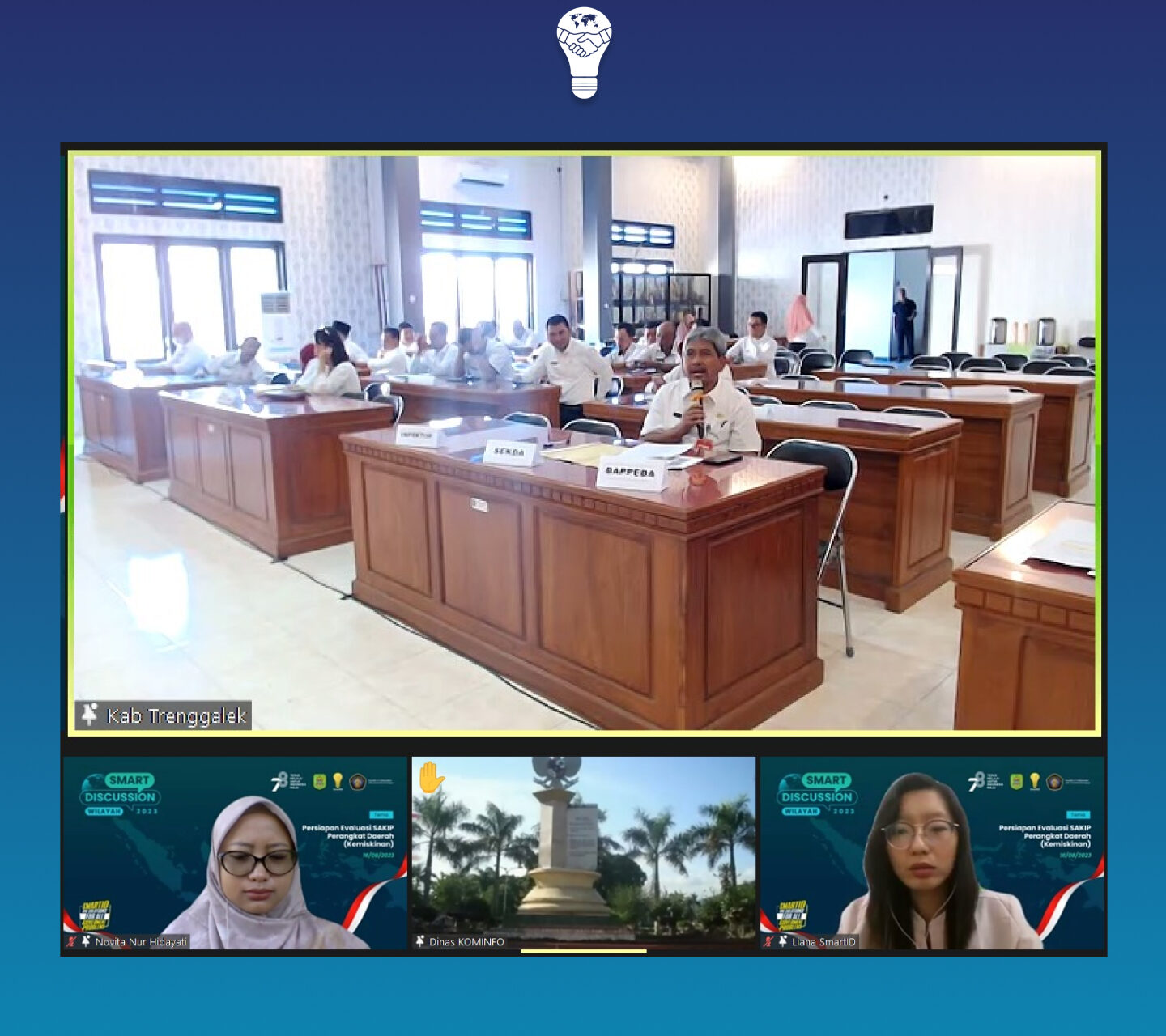 Smart Discussion Series Wilayah Kabupaten Trenggalek : Persiapan Evaluasi SAKIP Perangkat Daerah (Kemiskinan)