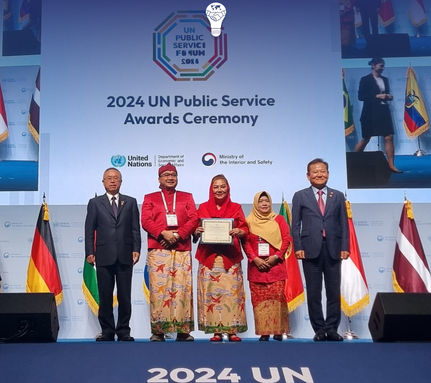 Luar Biasa, Dua inovasi Pelayanan Publik Indonesia Mendapatkan Penghargaan Tingkat Dunia